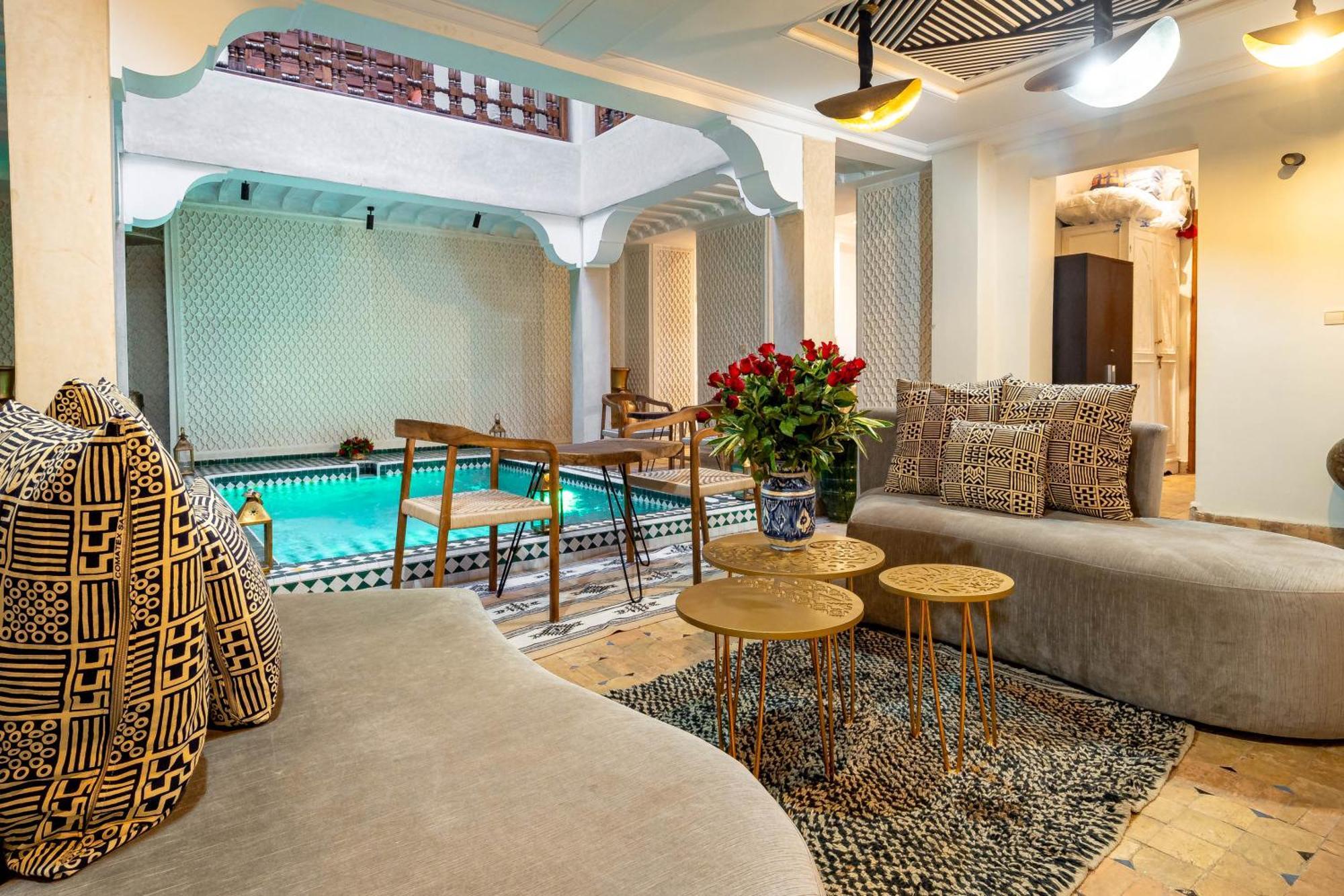 Riad La Croix Berbere Deluxe مراكش المظهر الخارجي الصورة