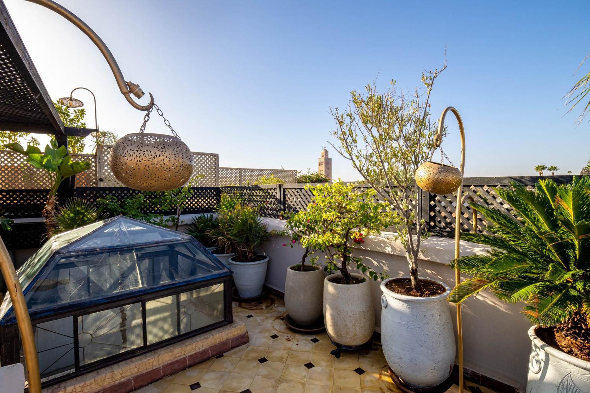 Riad La Croix Berbere Deluxe مراكش المظهر الخارجي الصورة