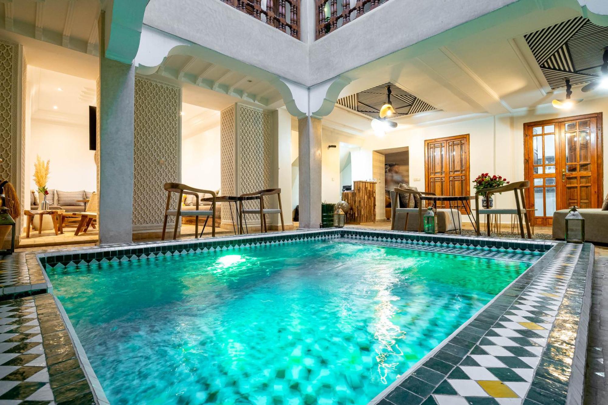Riad La Croix Berbere Deluxe مراكش المظهر الخارجي الصورة