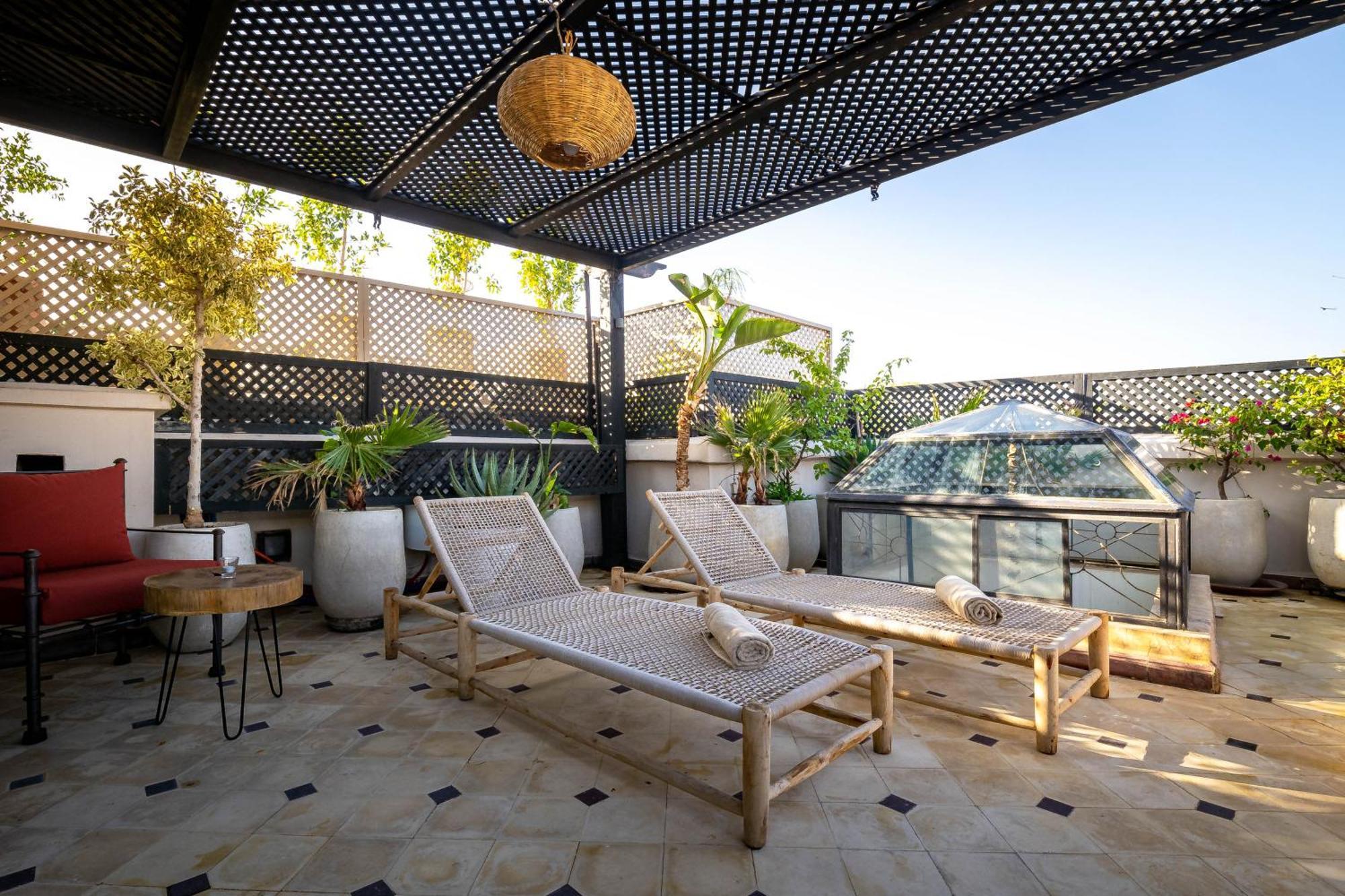 Riad La Croix Berbere Deluxe مراكش المظهر الخارجي الصورة