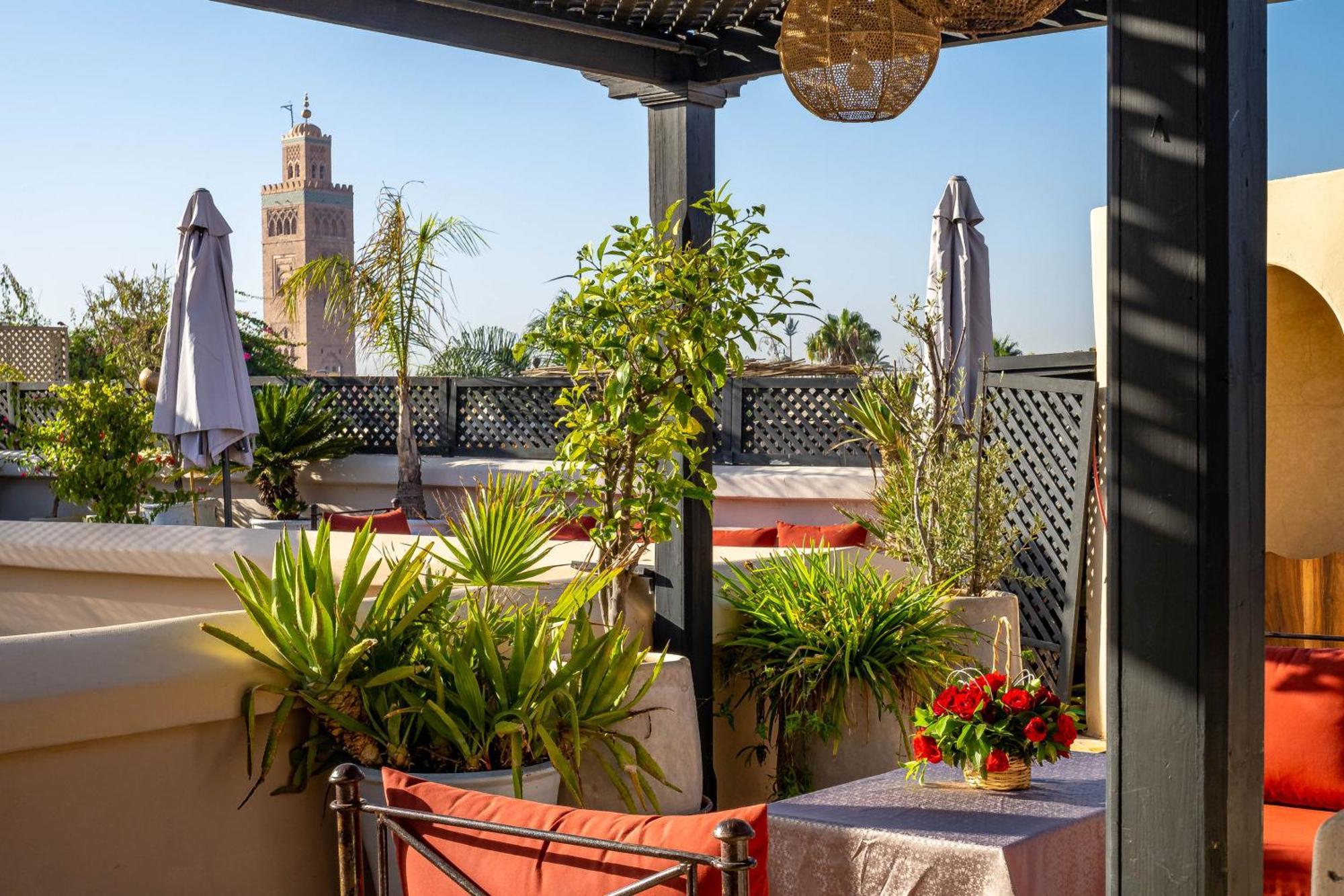 Riad La Croix Berbere Deluxe مراكش المظهر الخارجي الصورة