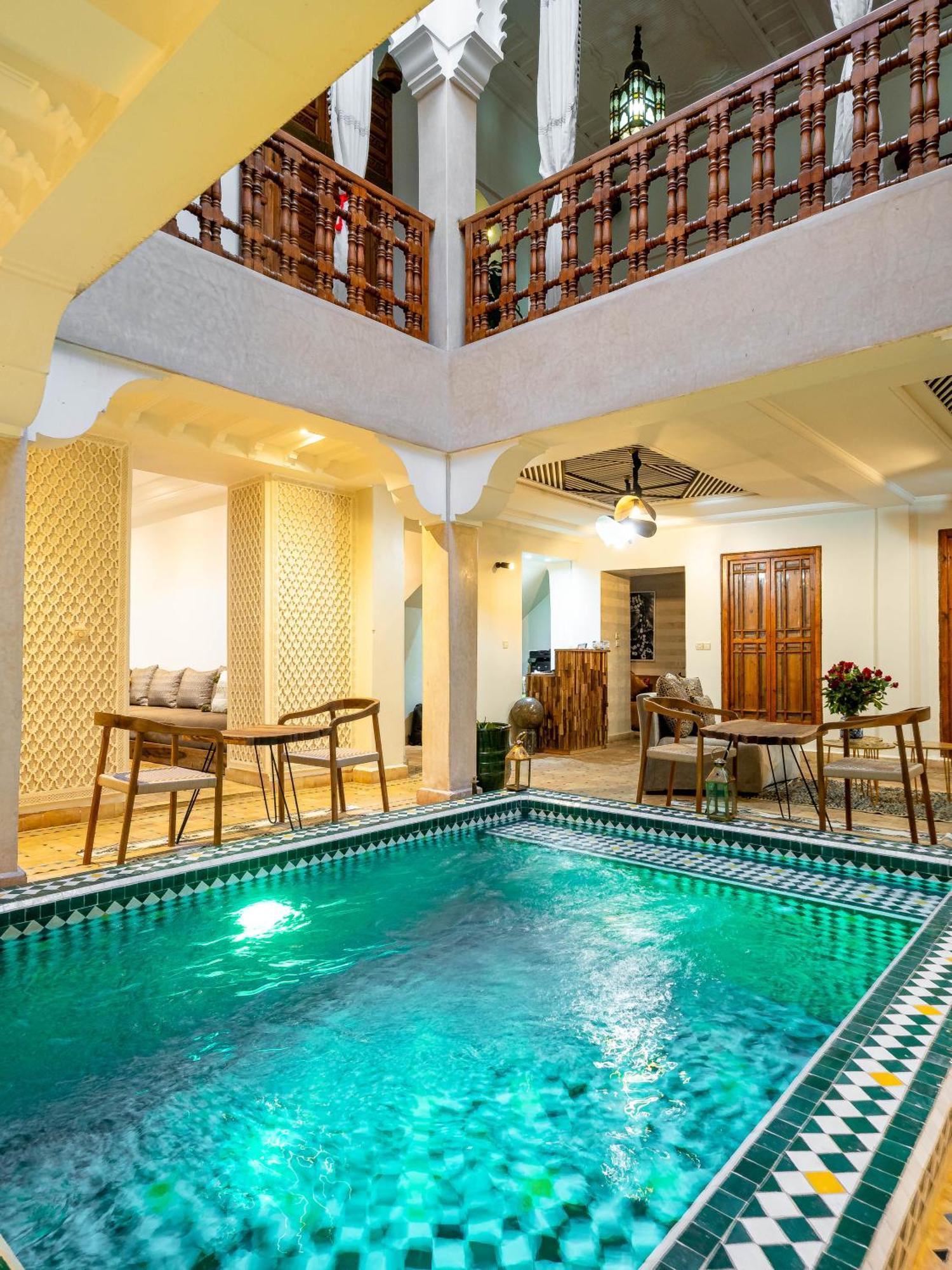 Riad La Croix Berbere Deluxe مراكش المظهر الخارجي الصورة